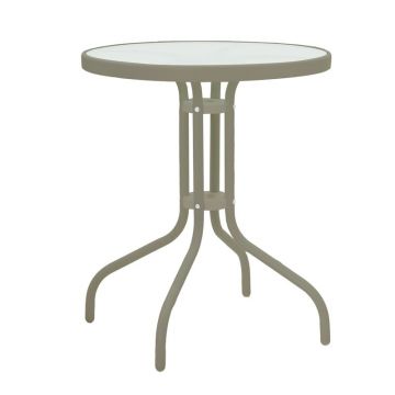 Masa dining Watson, Pako World, Sampanie, 60x60x70 cm