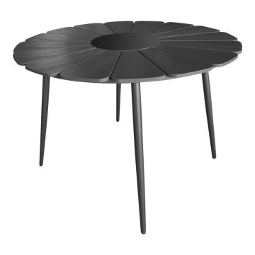 Masa Pinap, Pako World, Negru, 110x74 cm