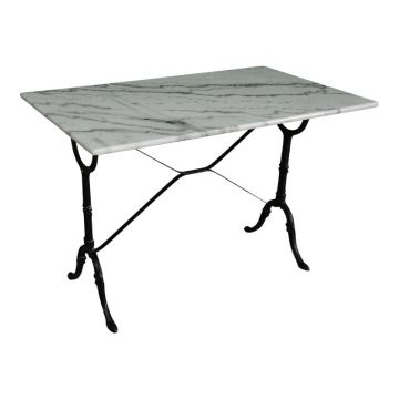 Masa Weiber, Pako World, fonta, Alb-Negru, 100x60x70 cm