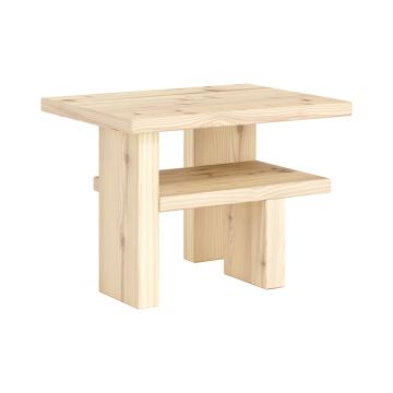 Măsuță auxiliară din lemn de pin 34x45 cm Japan – Karup Design