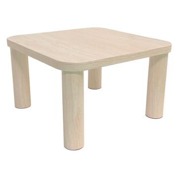 Măsuță de cafea gri deschis cu aspect de marmură 60x60 cm Solano – Actona