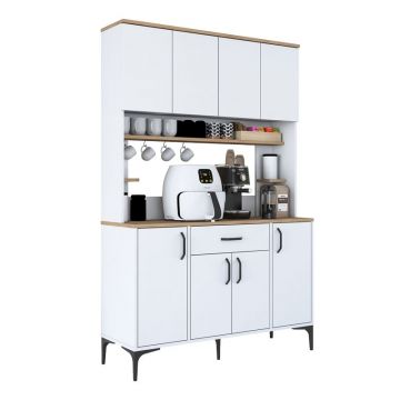 Mobila bucatarie Cordie Pako World Alb 120x40x184.2 cm Mobila bucatarie Cordie Pako World Alb 120x40x184.2 cm