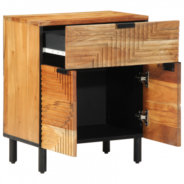 Noptiera Gossi 50x33x60 cm lemn masiv de acacia