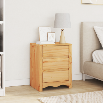 Noptiera Gossi drammen 45x35x56 cm lemn masiv de pin
