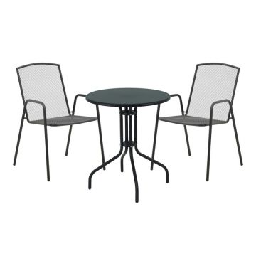 Set dining Vergo-Pomedon, Pako World, 3 piese, Negru
