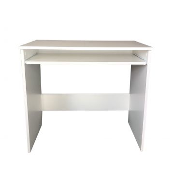 Birou Ivett, alb, 80x48x73 cm