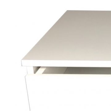 Birou Vardo, alb, 73x50x74.5 cm