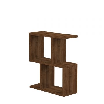 Masa laterala, Hanah Home, pal melaminat, nuc, 45x17x51.4 cm