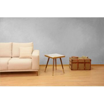 Masa, Nmobb, LR, 206+45+45x77x102 cm, 100% MDF pictat/furnir, Stejar / Negru
