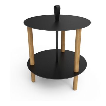 Măsuță auxiliară rotundă ø 48 cm Strap L Bull – LIND DNA