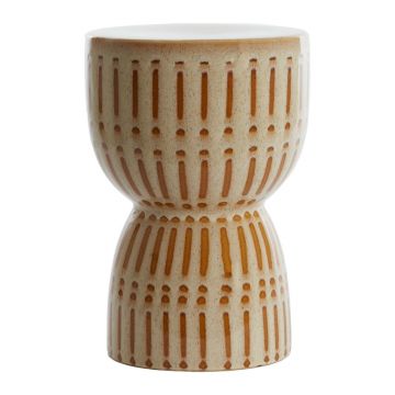 Măsuță auxiliară rotundă din ceramică ø 28,5 cm Finca – Light & Living