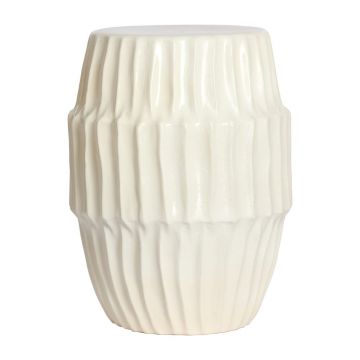 Măsuță auxiliară rotundă din ceramică ø 40 cm Isili – Light & Living