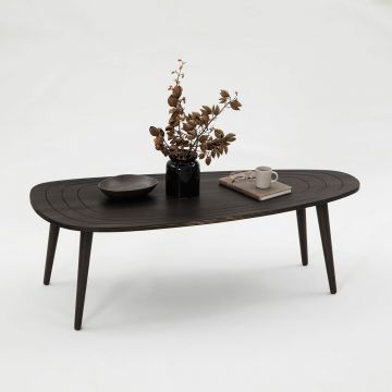 Masuta de cafea, Neostill, Sweet, 115x38x50 cm, Cadru: 100% LEMN DE PIN DE ÎNALTĂ CALITATE, Antracit