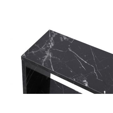 Masuta, Kalune Design, Life, 60x60x20 cm, PAL, Negru