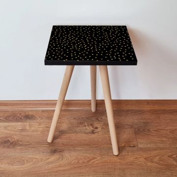 Masuta, Leona, Shp250, 35x42x35 cm, Negru