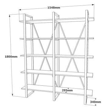 Set mobilier de birou, Locelso, Mn10-Ba, PAL, Baroc / antracit