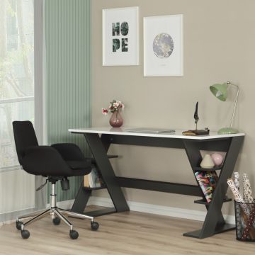 Birou, Comforty, Lungo, Antracit/Alb