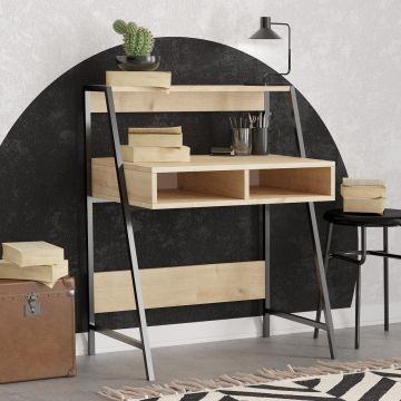 Birou, Elegance, Class, Stejar safir / negru