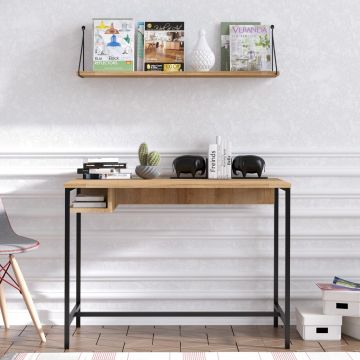 Birou, Elegance, Lou, Stejar safir / negru