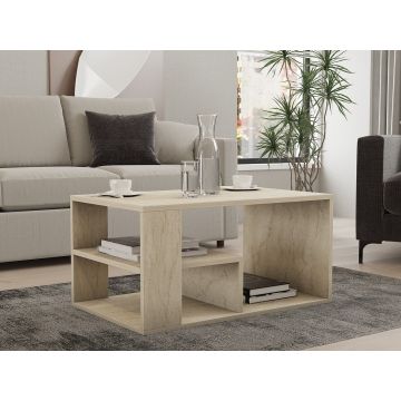 Masuta de cafea, Asse Home, Eros, Travertin