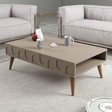 Masuta de cafea, Hommy Craft, Lyon 34, 105x34.6x60 cm, PAL, Atlas / Nuc