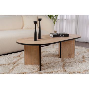 Masuta de cafea, Nordure, Sable, Stejar safir / negru