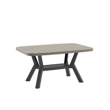 Masuta de cafea, Tilia, Silva, 90x52.5x45 cm, Polipropilena, Antracit / nurcă