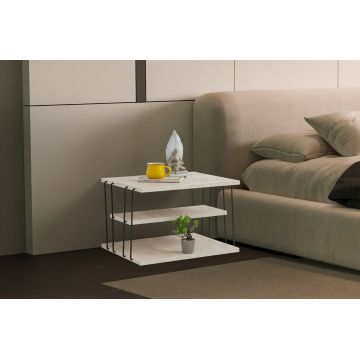 Masuta, Kalune Design, Lifon, Travertin / Negru