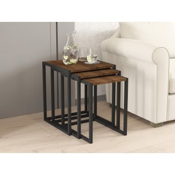 Masute, Puqa Design, Tali, PAL, Nuc negru