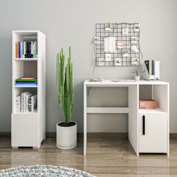 Set birou si biblioteca, Inarch, Kuzey Set, PAL, Alb