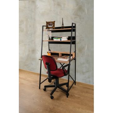 Set birou si biblioteca, Valovi, Rona, Pin Atlantic / Negru