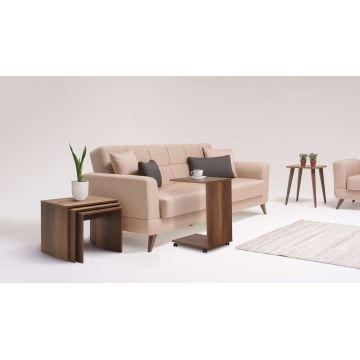Set masute 3 piese, Adore, Triple, Maro