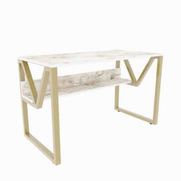 Birou Anol Elegant cu loc de depozitare, 120x73x60 cm