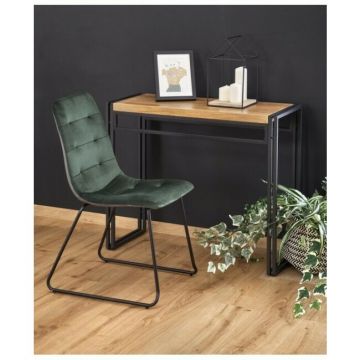 Consolă Bolivar Kn1, neagră 90x35x76 cm cu design modern