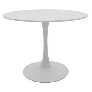 Masa Balou MDF alb D100x75cm