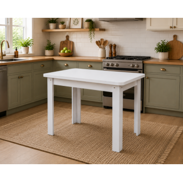 Masa bucatarie KC-6 Alb 100x60x74 cm