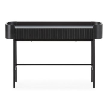 Masă consolă neagră 40x120 cm Willa – MOME Masă consolă neagră 40x120 cm Willa – MOME