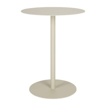 Masă de bar rotundă din oțel ø 57 cm Snow – Zuiver