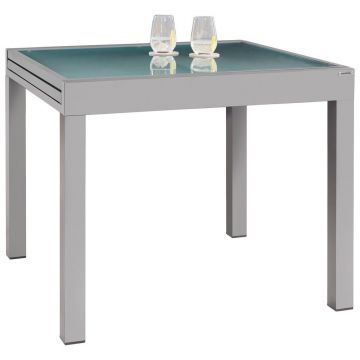 Masă grădină 90(180)/90/75 cm