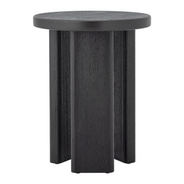 Măsuță auxiliară rotundă cu aspect de lemn de brad ø 40 cm Mimola – Bloomingville
