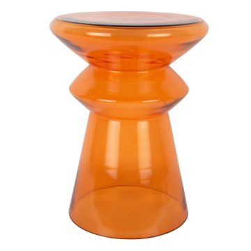 Măsuță auxiliară rotundă din sticlă ø 32 cm Amarre – Leitmotiv