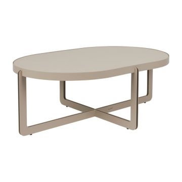 Măsuță de cafea bej 68x102 cm Centre – Zuiver