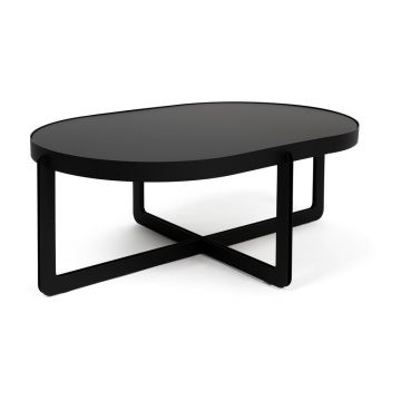 Măsuță de cafea neagră 68x102 cm Centre – Zuiver