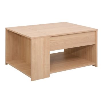 Masuta de cafea Aravis Natural 80x60x42 cm