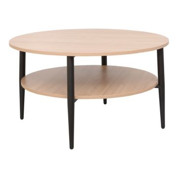 Masuta de cafea Kody Natural 80x80x45 cm