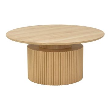 Masuta de cafea Opols Natural 90x90x42 cm