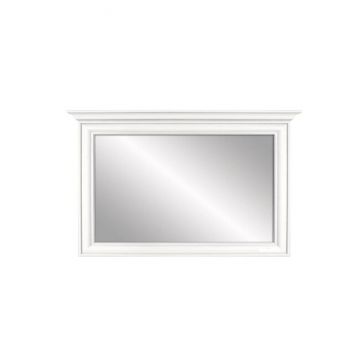 Oglindă Idento LUS/90, design clasic, PAL și MDF, 99x6,5x76 cm, alb alpin