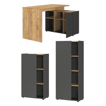 Set mobilier de birou 90x120 cm Adrano – Germania Set mobilier de birou 90x120 cm Adrano – Germania