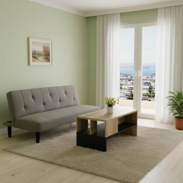 Set mobilier sufragerie 2 buc Ambience Gri inchis 167x77x73 cm
