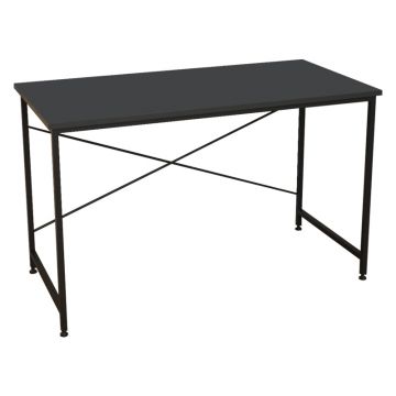 Birou Karvem, Antracit - Stejar, 120x60x73 cm